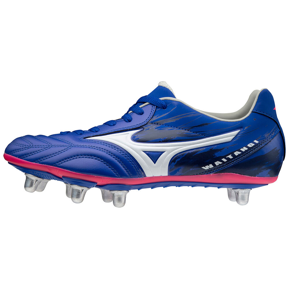 Mizuno Men's Waitangi PS Rugby Boots Blue/White (R1GA206025-BJC)